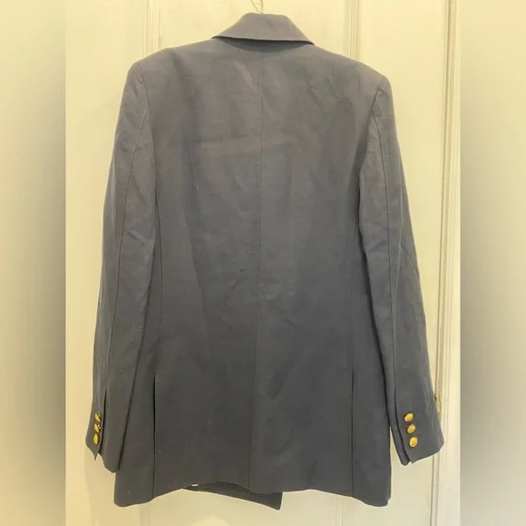 NWOT Smythe Navy Button Blazer Size S - Picture 4 of 5